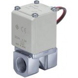 SMC solenoid valve 2 Port VX2*4, Single Unit, Direct Operated 2 Port Solenoid Valve for Medium Vacuum